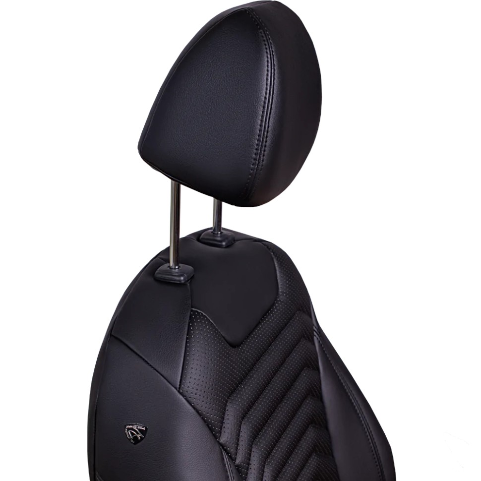 Чехлы на сиденья Chevrolet Cruze "Байрон Президент" экокожа, черный