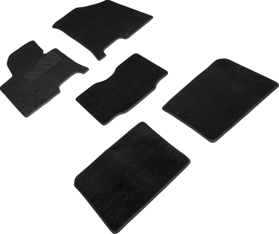 Коврики в салон для Hyundai i40 I "Lux" ворс, черный