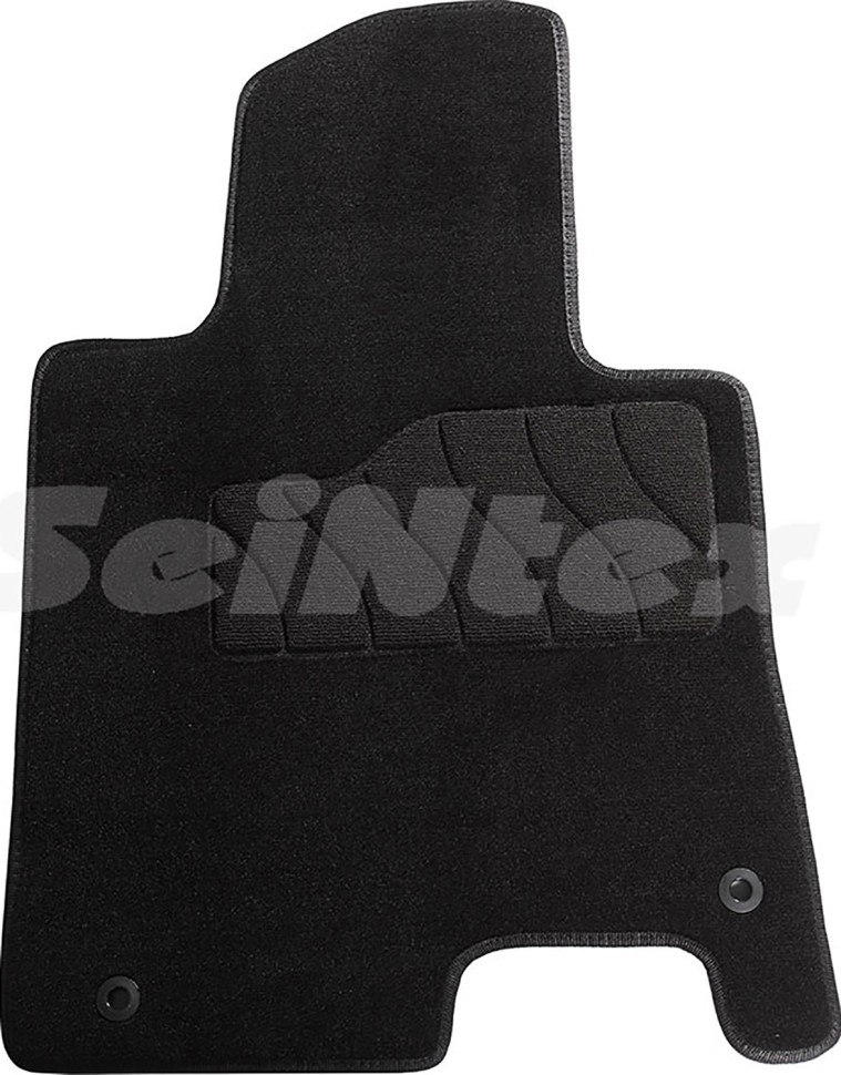 Коврики в салон для Hyundai Sonata VIII (DN8) "Lux" ворс, черный