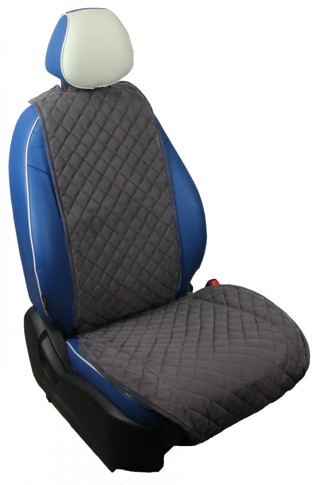 Накидка на сиденье автопилот "RS" алькантара, серый