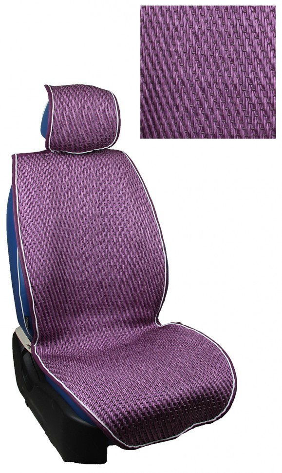 Накидка автопилот плетеная "Classic New " фиолетовый