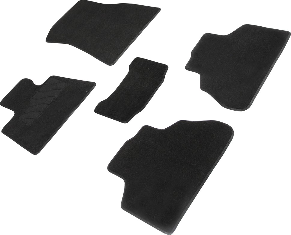 Коврики в салон для BMW X5 IV (G05) "Lux" ворс, черный