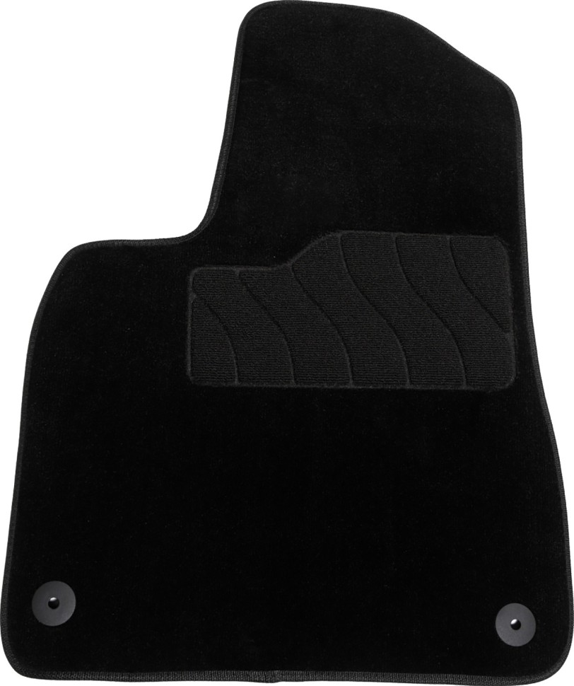 Коврики в салон для Audi Q7 II (4M) (Рестайлинг) "Lux" ворс, черный