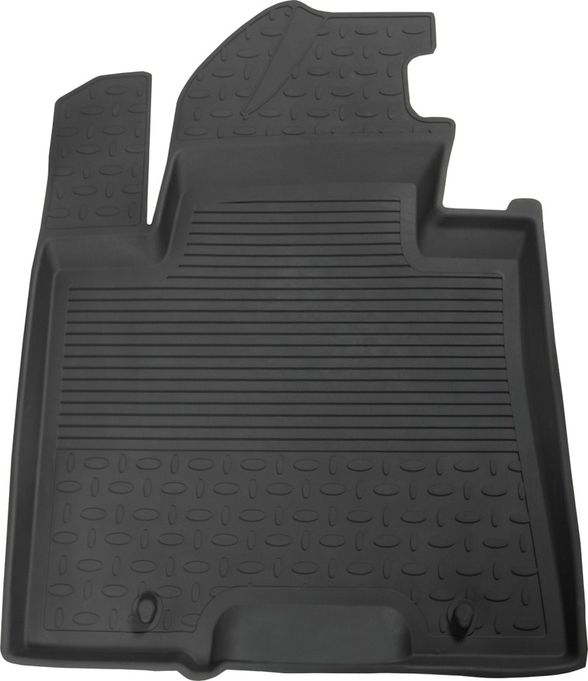 Коврики в салон для Hyundai Tucson III (Рестайлинг) "Высокий борт" резина, черный