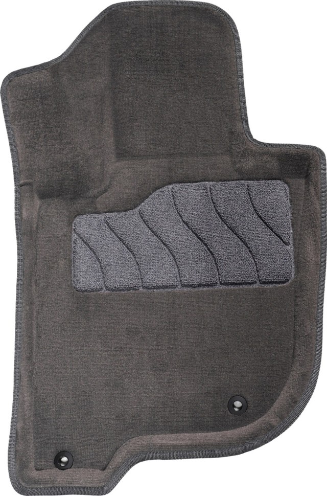 Коврики в салон для Mitsubishi Pajero Sport III "3D" ворс, серый