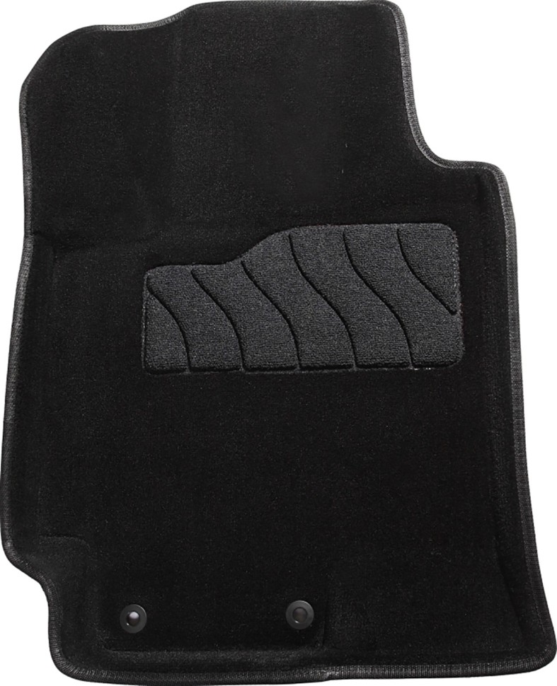 Коврики в салон для Hyundai Solaris II "3D" ворс, черный