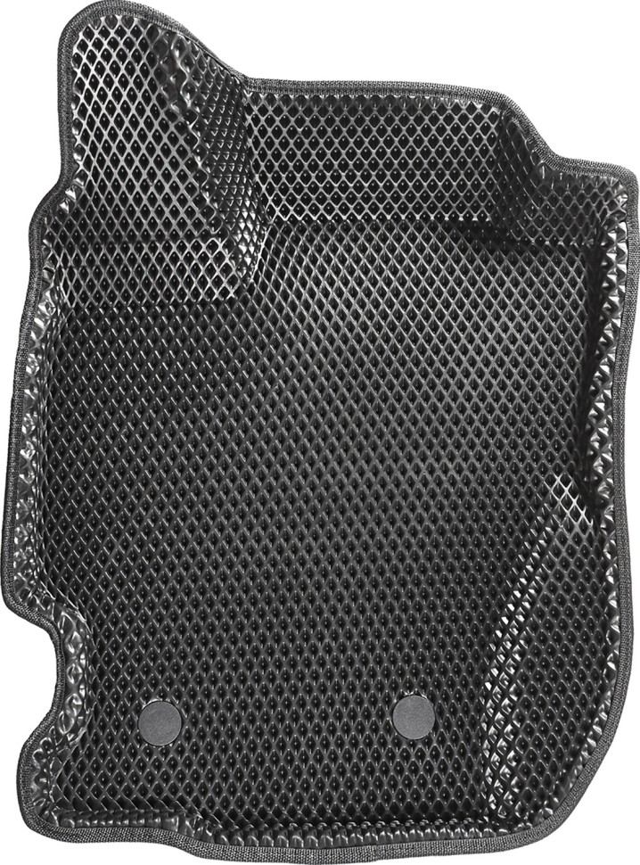 Коврики в салон Eva "3D" для Renault Duster I (Рестайлинг) "Ромб" ЭВА, черный