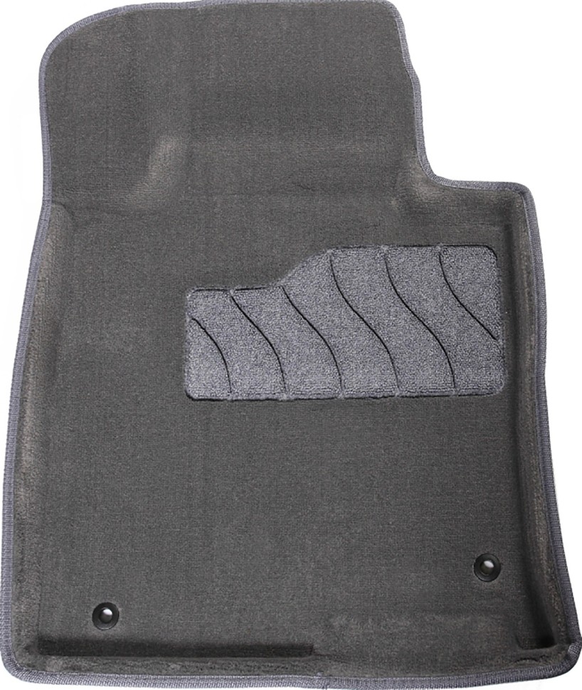 Коврики в салон для KIA Optima IV "3D" ворс, серый