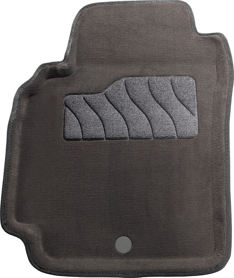 Коврики в салон для Nissan Almera Classic I (B10) "3D" ворс, серый