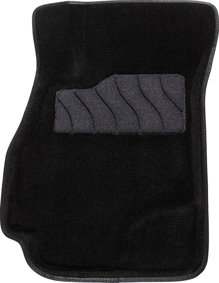 Коврики в салон для Hyundai Accent "3D" ворс, черный