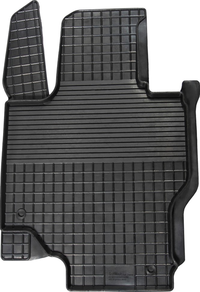 Коврики в салон для Mercedes-Benz GLS II (X167) "Сетка" резина, черный