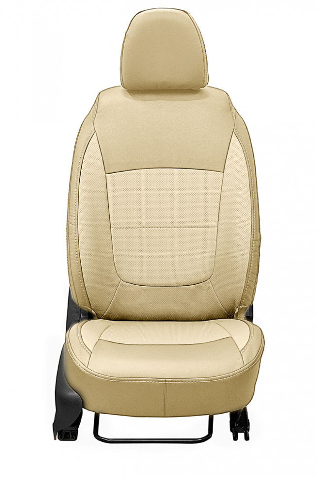 Авточехлы на LADA Vesta (SW / Cross) "Почин" экокожа, бежевый