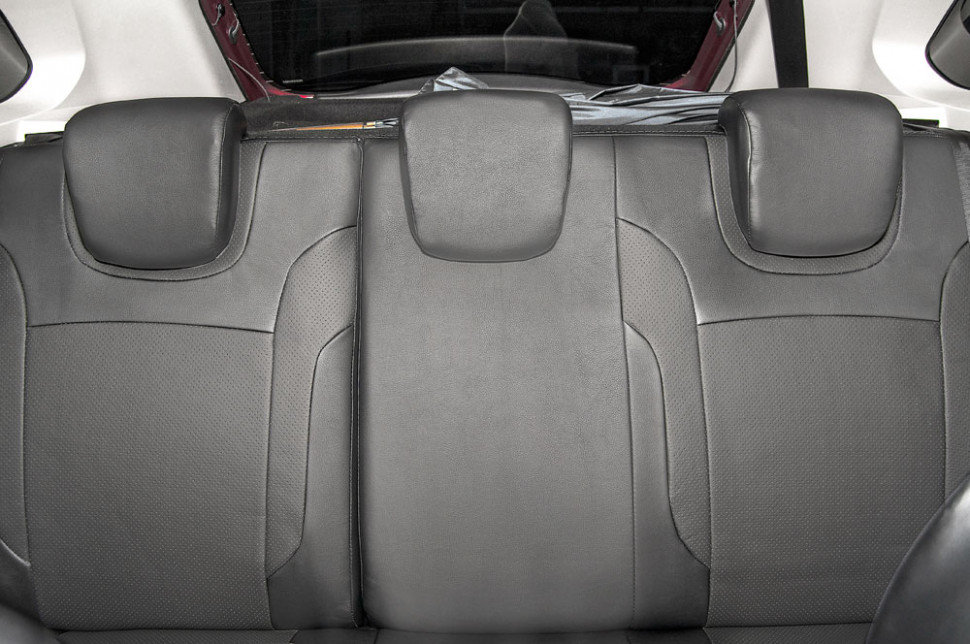 Авточехлы на LADA XRAY "Почин" экокожа, серый