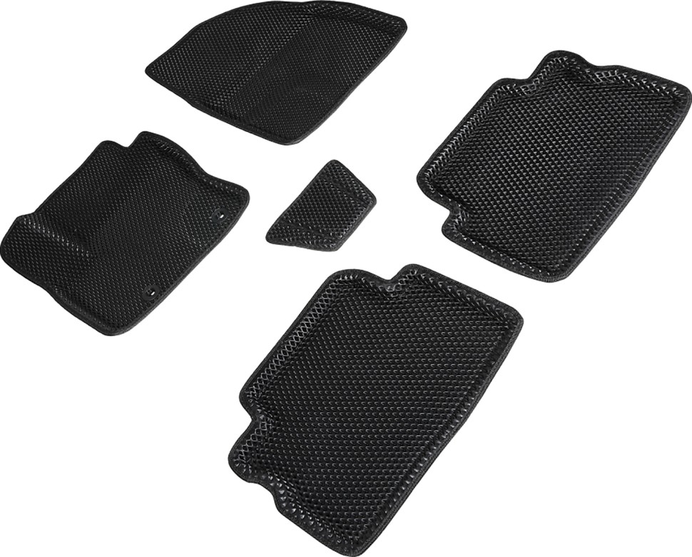 Коврики в салон Eva "3D" для Ford Kuga "Ромб" ЭВА, черный