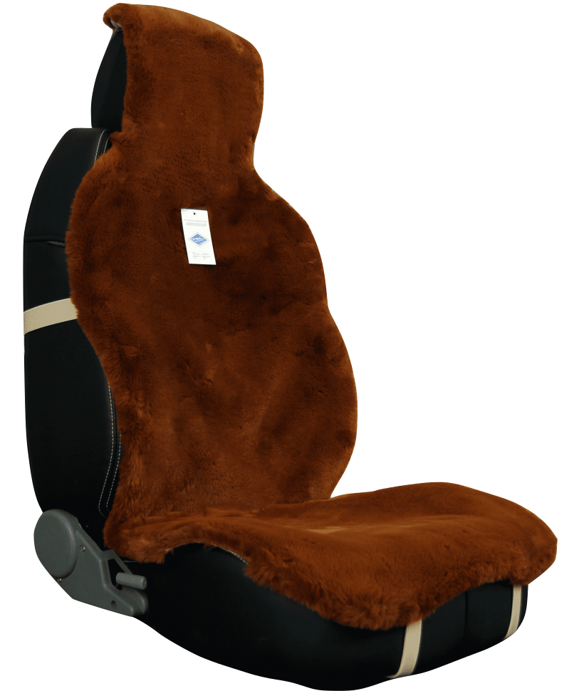 Накидки на весь салон "Premium" искусственный мех, коричневый, tkomp012