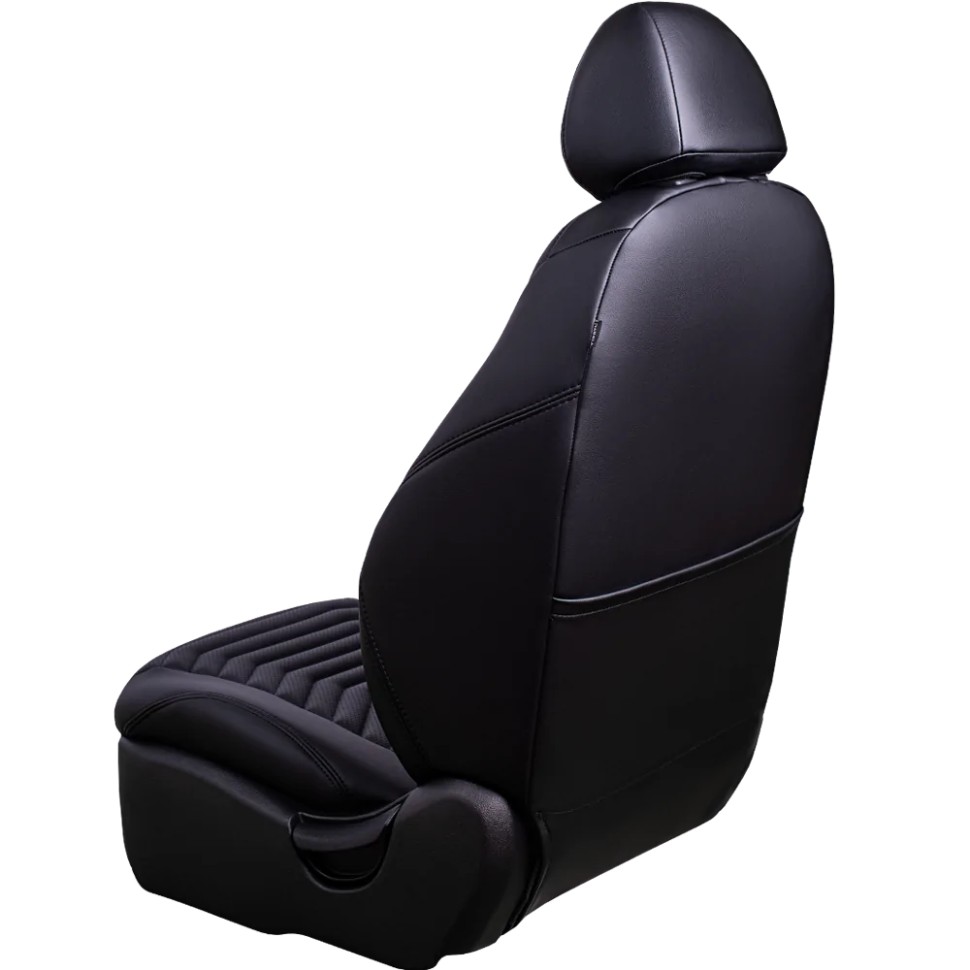 Чехлы на сиденья Chevrolet Cruze "Байрон Президент" экокожа, черный