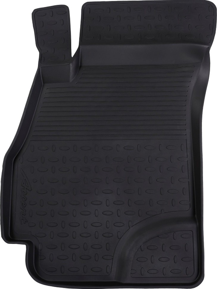 Коврики в салон для Hyundai Accent II "Высокий борт" резина, черный