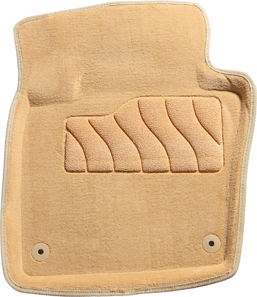 Коврики в салон для Volkswagen Tiguan I (Рестайлинг) "3D" ворс, бежевый