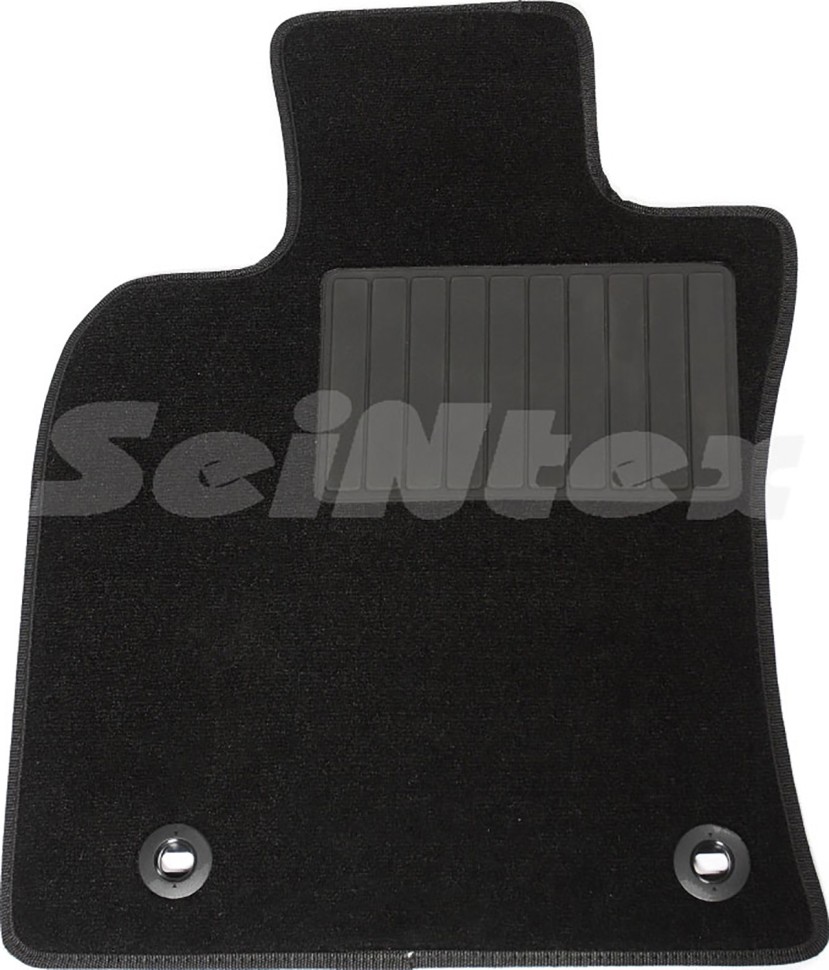 Коврики в салон для Toyota Camry VIII (XV70) "Lux" ворс, черный