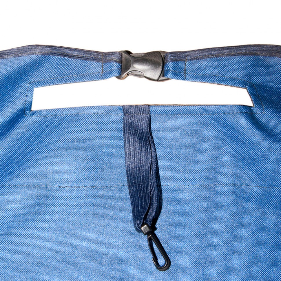 Защитная накидка для спинки переднего сиденья "Фартук" синия пленка