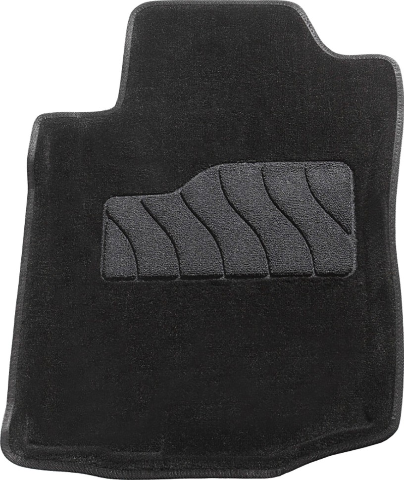 Коврики в салон для Toyota Land Cruiser Prado 150 Series "3D" ворс, черный