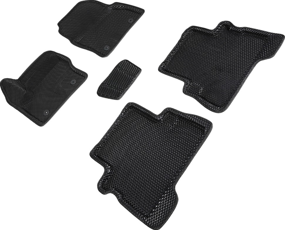 Коврики в салон Eva "3D" для Ford Kuga II (Рестайлинг) "Ромб" ЭВА, черный