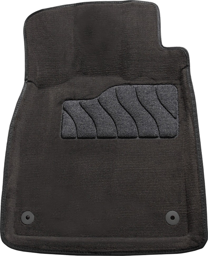 Коврики в салон для Audi A7 I (4G) / 4D "3D" ворс, серый