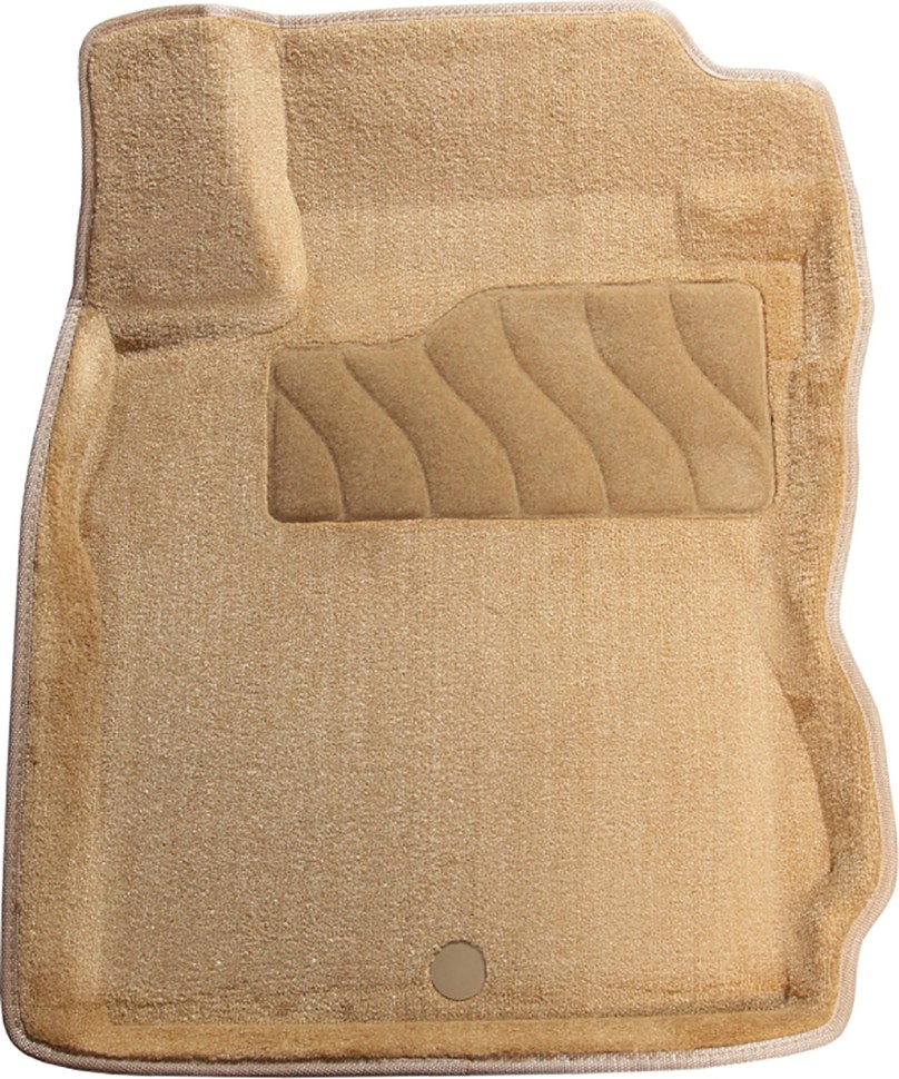 Коврики в салон для Nissan Note I "3D" ворс, бежевый