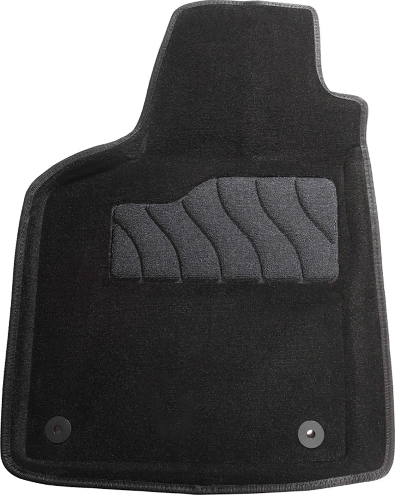 Коврики в салон для Audi Q5 I (8R) "3D" ворс, черный 86289
