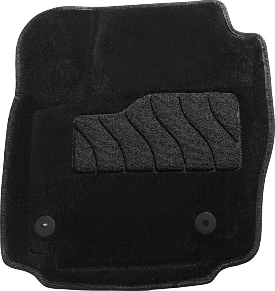 Коврики в салон для Ford Mondeo IV (Рестайлинг) "3D" ворс, черный