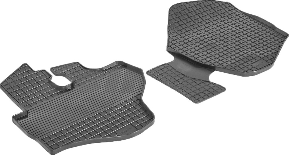 Коврики в салон для KIA Bongo III "Сетка" резина, черный