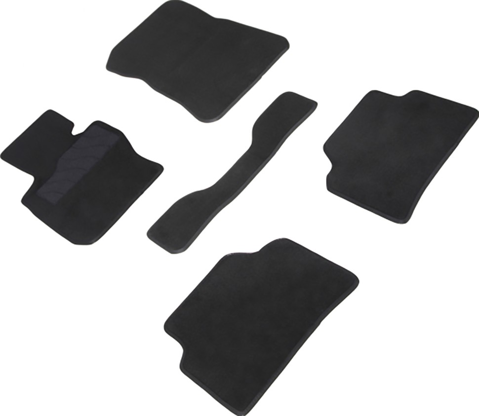 Коврики в салон для BMW 3 серии V (E90) (2WD) "Lux" ворс, черный
