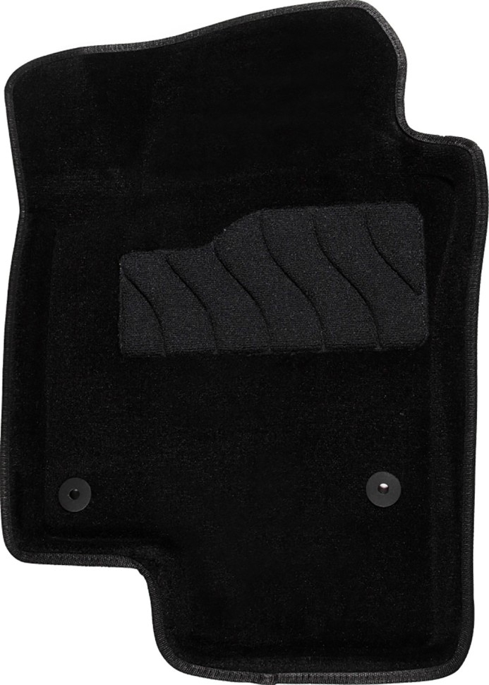 Коврики в салон для Volkswagen Jetta VI "3D" ворс, черный