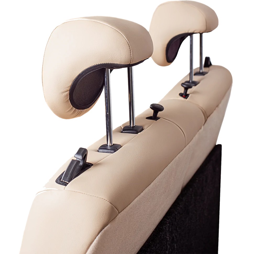 Чехлы на сиденья Hyundai Solaris II "Турин 2" экокожа, бежевый