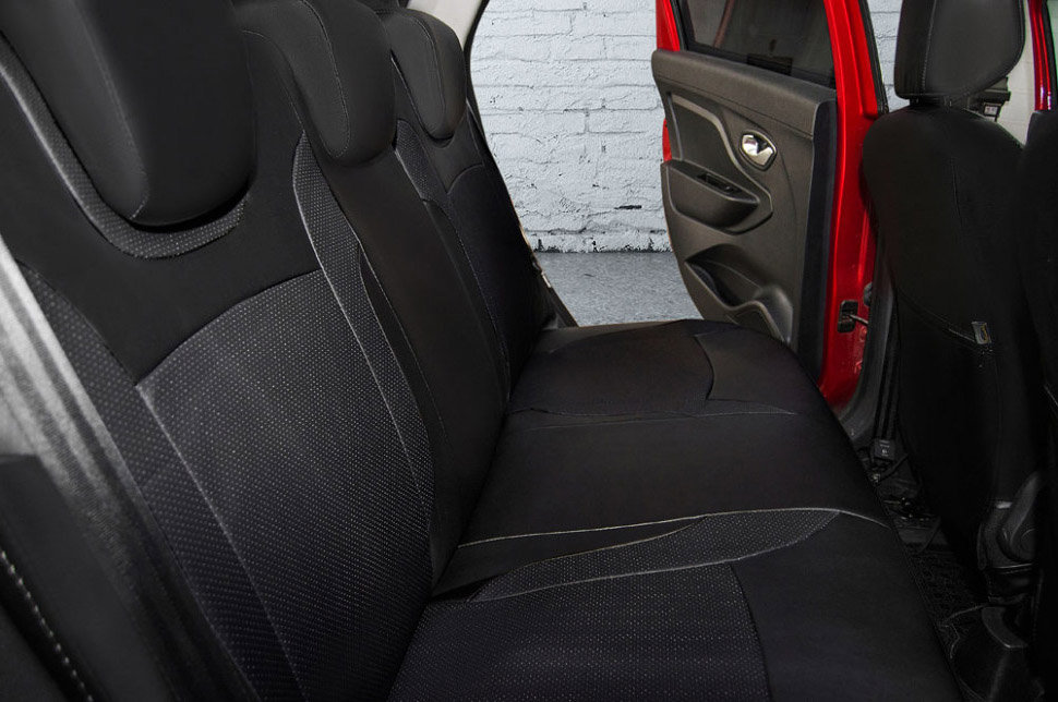 Авточехлы на LADA XRAY "Почин" экокожа, черный