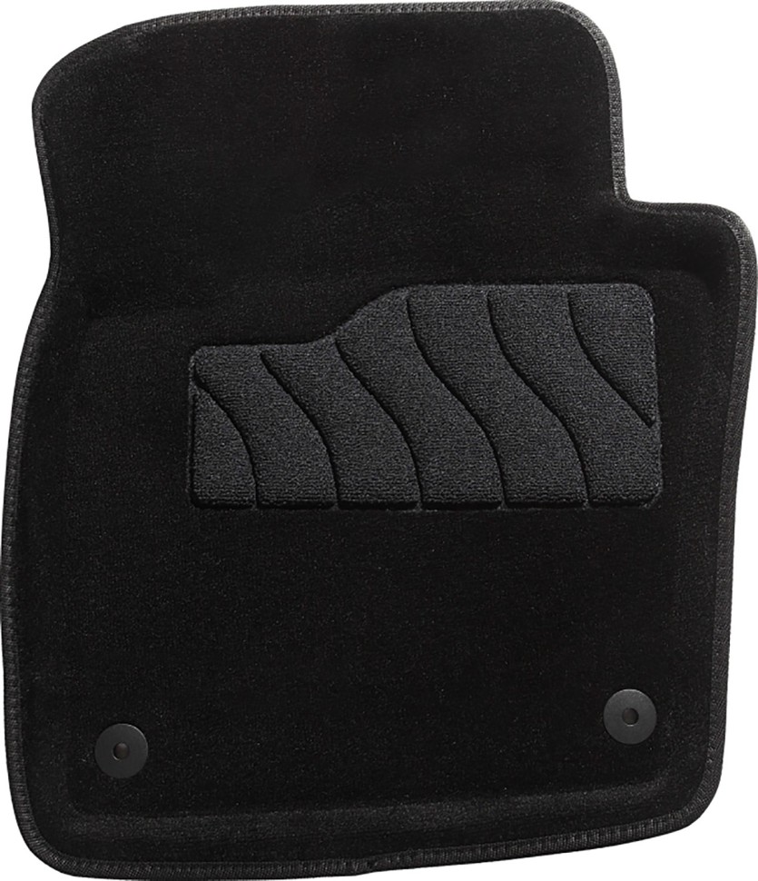 Коврики в салон для Volkswagen Tiguan I (Рестайлинг) "3D" ворс, черный