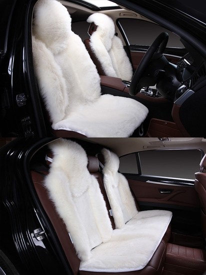 Накидки на весь салон "Овчина" белый (GD025K)