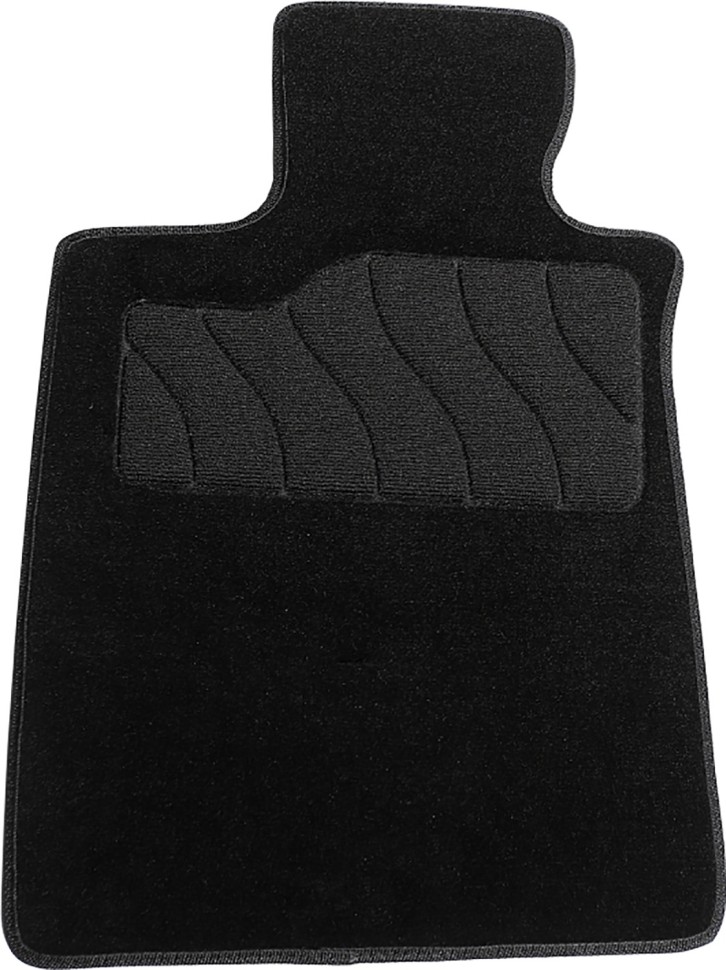 Коврики в салон для BMW 7 серии VI (G12) (4WD) "Lux" ворс, черный