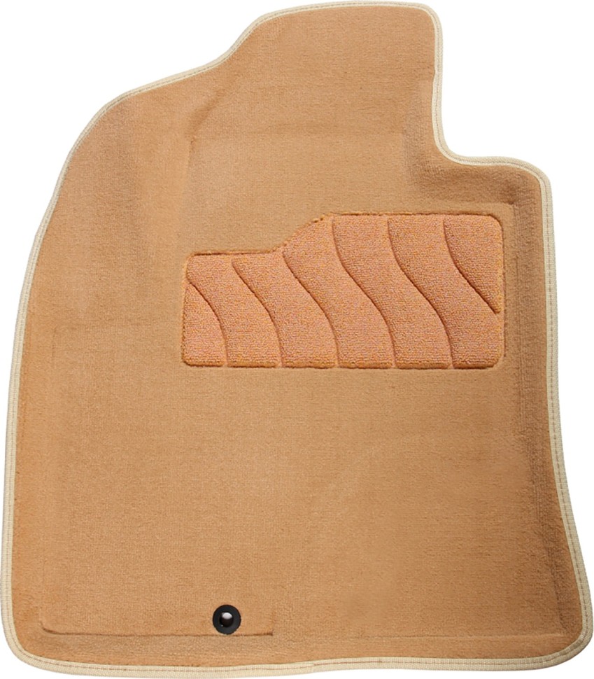 Коврики в салон для Hyundai Santa Fe II "3D" ворс, бежевый