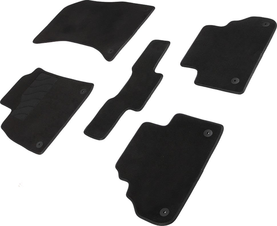 Коврики в салон для Audi Q5 II (FY) "Lux" ворс, черный