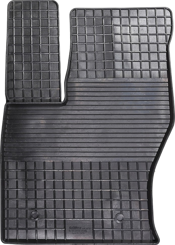 Коврики в салон для Land Rover Range Rover Sport II (Рестайлинг) "Сетка" резина, черный