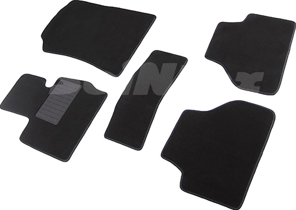 Коврики в салон для BMW X4 I (F26) "Lux" ворс, черный