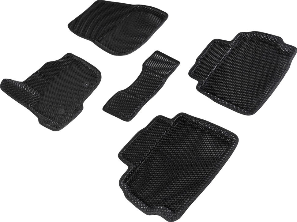 Коврики в салон Eva "3D" для Ford Mondeo V "Ромб" ЭВА, черный