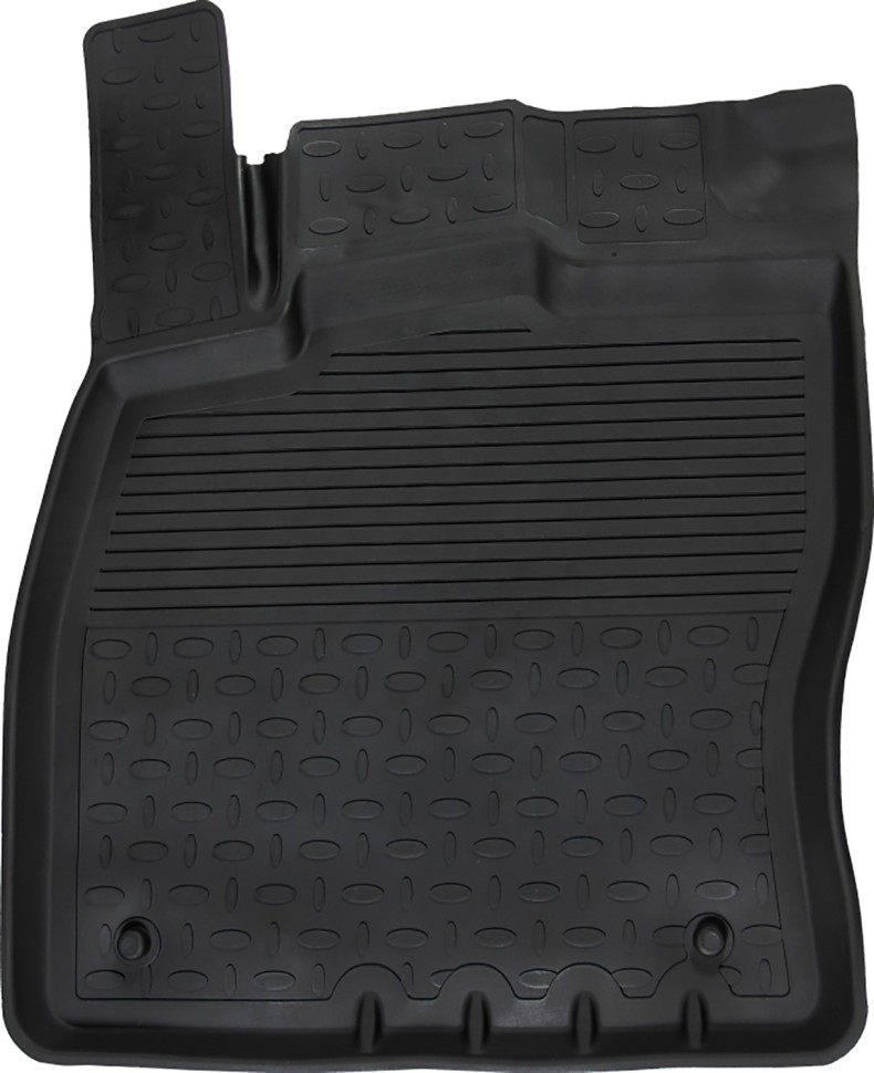 Коврики в салон для Volkswagen Jetta VII "Высокий борт" резина, черный