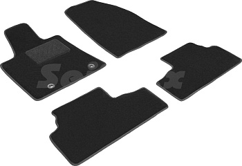 Коврики в салон для Lexus RX III "Lux" ворс, черный