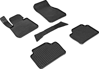 Коврики в салон для BMW 3 серии VI (F3x) "Сетка" резина, черный