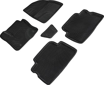 Коврики в салон Eva "3D" для Ford C-MAX I "Соты" ЭВА, черный