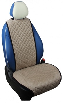 Накидки на сиденья автопилот "RS Plus" (комплект) алькантара, бежевый