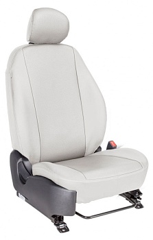 Авточехлы на LADA XRAY "Лима" экокожа, белый