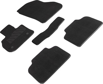 Коврики в салон для MINI Countryman II "Lux" ворс, черный